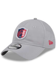 New Era St Louis City SC Active Perf 9FORTY Adjustable Hat - Grey
