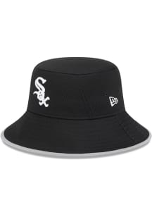 New Era Chicago White Sox Black BCKT GAME DAY 17557  OTC Mens Bucket Hat