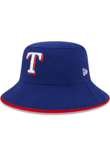 New Era Texas Rangers Blue MLB24 ST BUCKET Mens Bucket Hat