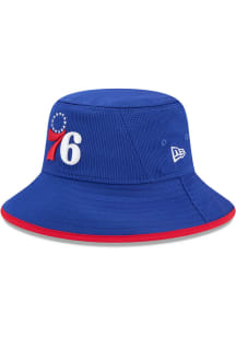 New Era Philadelphia 76ers Blue BCKT GAME DAY 17557  OTC Mens Bucket Hat