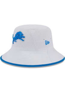 New Era Detroit Lions White BCKT GAME DAY 17557 Mens Bucket Hat