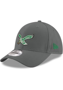 New Era Philadelphia Eagles Charcoal RETRO JR 9FORTY Youth Adjustable Hat
