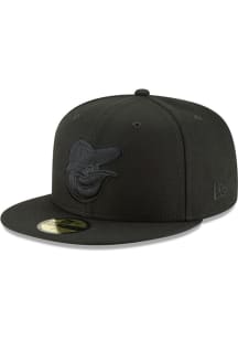 New Era Baltimore Orioles Mens Black Tonal Basic 59FIFTY Fitted Hat