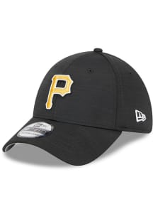 New Era Pittsburgh Pirates Mens Black 2023 Clubhouse 39THIRTY Flex Hat