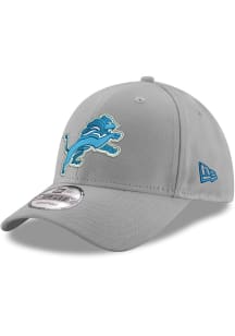 New Era Detroit Lions Grey JR 9FORTY Youth Adjustable Hat