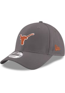 New Era Texas Longhorns Charcoal JR 9FORTY Youth Adjustable Hat