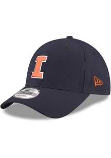 New Era Illinois Fighting Illini Navy Blue JR 9FORTY Youth Adjustable Hat