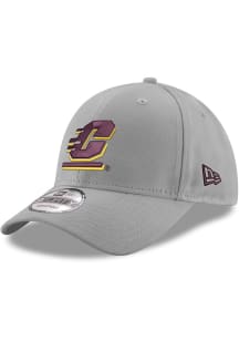 New Era Central Michigan Chippewas Grey JR 9FORTY Youth Adjustable Hat