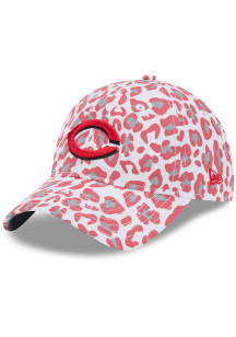 New Era Cincinnati Reds Red Active OTC Catty W 9TWENTY Womens Adjustable Hat