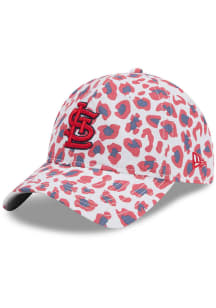 New Era St Louis Cardinals Red Active OTC Catty W 9TWENTY Womens Adjustable Hat