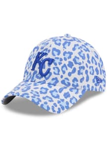 New Era Kansas City Royals Blue Active OTC Catty W 9TWENTY Womens Adjustable Hat