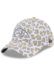 New Era Kansas City Chiefs White Active Catty W 9TWENTY Womens Adjustable Hat