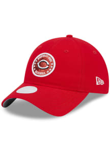 New Era Cincinnati Reds Red Active Logo Wheel W 9TWENTY Womens Adjustable Hat