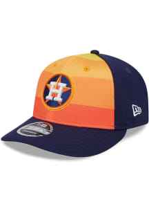 New Era Houston Astros 2024 Batting Practice Lo Pro 9FIFTY Adjustable Hat - Navy Blue