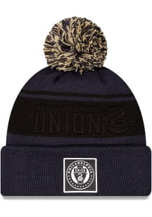 New Era Philadelphia Union Navy Blue Dart Cuff Pom Beanie Mens Knit Hat