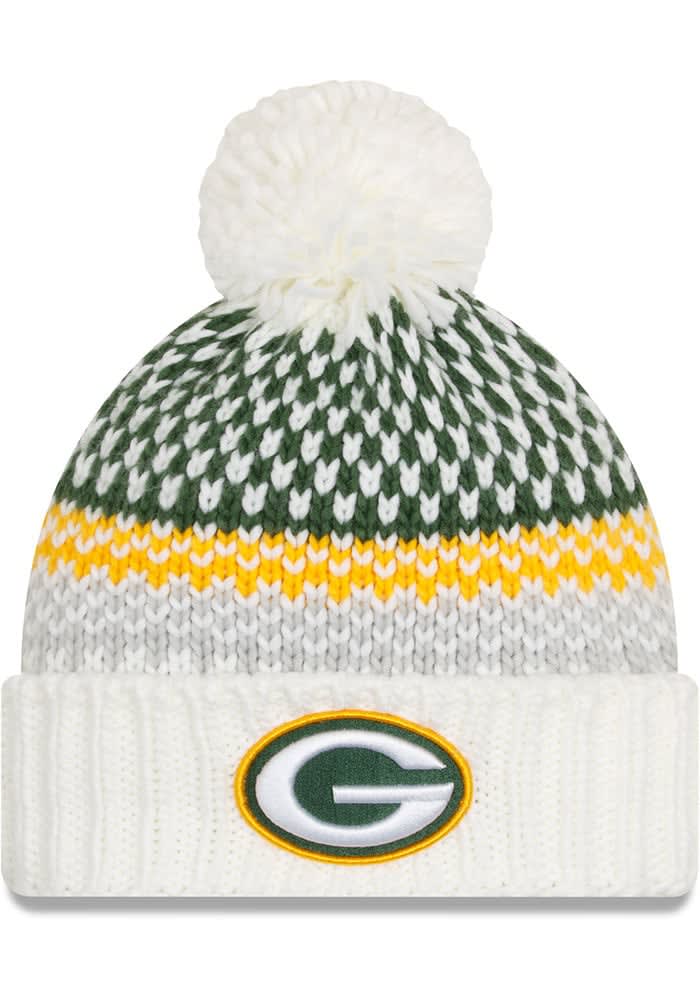 Blinged Green, Green Bay Packers 2024 Ladies Knit Hat, Hand Embellished with Authentic Austrian Crystals