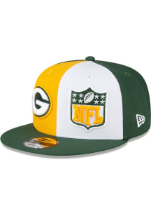 New Era Green Bay Packers Green 2023 Sideline 9FIFTY Mens Snapback Hat