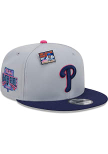 New Era Philadelphia Phillies Grey Big League Chew 9FIFTY Mens Snapback Hat