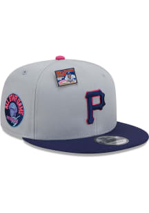 New Era Pittsburgh Pirates Grey Big League Chew 9FIFTY Mens Snapback Hat