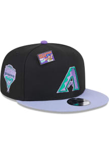 New Era Arizona Diamondbacks Black Big League Chew 9FIFTY Mens Snapback Hat