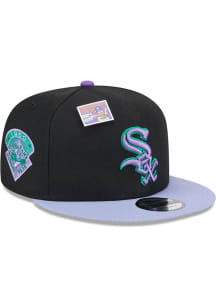 New Era Chicago White Sox Black Big League Chew 9FIFTY Mens Snapback Hat