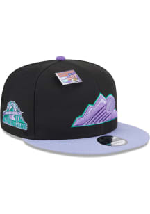 New Era Colorado Rockies Black Big League Chew 9FIFTY Mens Snapback Hat