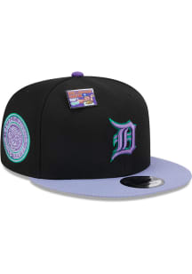 New Era Detroit Tigers Black Big League Chew 9FIFTY Mens Snapback Hat