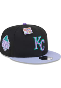New Era Kansas City Royals Black Big League Chew 9FIFTY Mens Snapback Hat