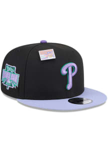 New Era Philadelphia Phillies Black Big League Chew 9FIFTY Mens Snapback Hat