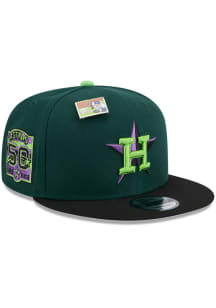 New Era Houston Astros Green Big League Chew 9FIFTY Mens Snapback Hat