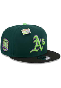 New Era Oakland Athletics Green Big League Chew 9FIFTY Mens Snapback Hat