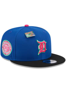 New Era Detroit Tigers Blue Big League Chew 9FIFTY Mens Snapback Hat
