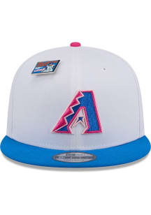 New Era Arizona Diamondbacks White Big League Chew 9FIFTY Mens Snapback Hat