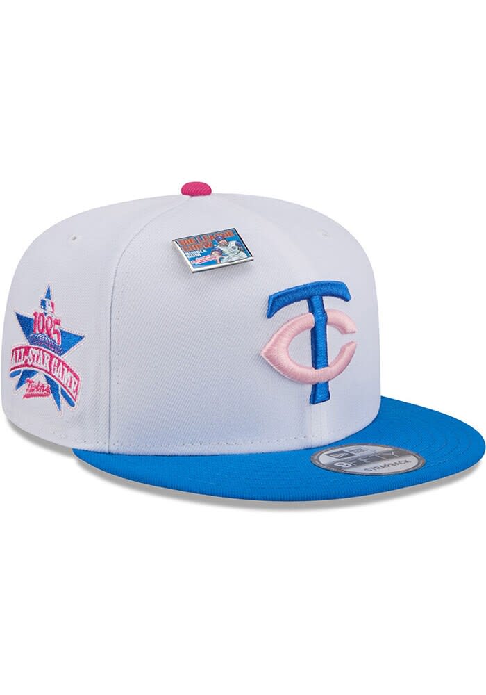 Minnesota Twins New Era WHITE Big League Chew 9FIFTY Snapback Hat