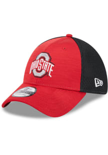 New Era Ohio State Buckeyes Mens Red Game Day TC Distinct 2T 39THIRTY Flex Hat