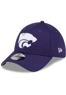 New Era K-State Wildcats Mens Purple Active 39THIRTY Flex Hat
