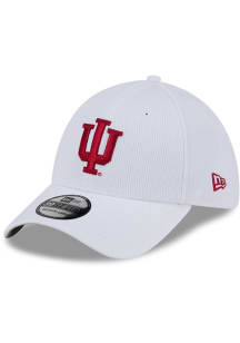 New Era Indiana Hoosiers Mens White Active 39THIRTY Flex Hat