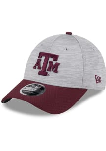 New Era Texas A&amp;M Aggies 2T Active Snap 9FORTY Adjustable Hat - Grey