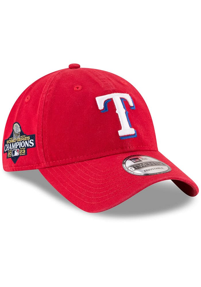 New Era Texas Rangers 2023 World Series Champions Side Patch Alt