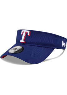 New Era Texas Rangers Mens Blue Game Day Secondary UV Adjustable Visor
