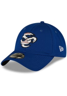 New Era Omaha Storm Chasers 2024 Batting Practice 9TWENTY Adjustable Hat - Blue
