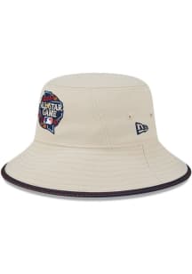 New Era Texas Rangers White 2024 MLB All-Star Game Fan Mens Bucket Hat