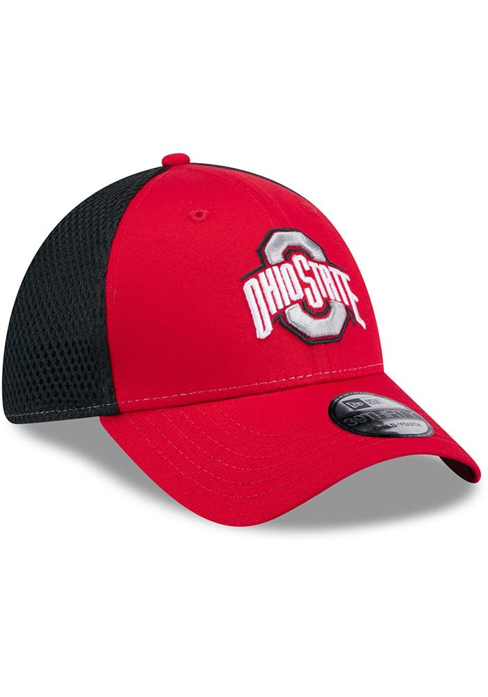 New Era Ohio State Buckeyes Red 2T Evergreen Neo JR 39THIRTY Youth Flex Hat