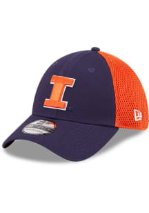 Illinois Fighting Illini New Era 2T Evergreen Neo JR 39THIRTY Youth Flex Hat - Navy Blue