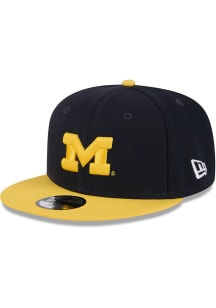 New Era Michigan Wolverines Navy Blue 2T Evergreen JR 9FIFTY Youth Snapback Hat