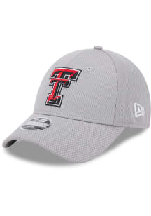 New Era Texas Tech Red Raiders Grey Evergreen Stretch Snap 9FORTY Youth Adjustable Hat
