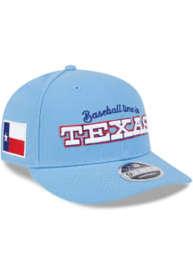 New Era Texas Rangers 2024 MLB All-Star Game Fan Flag LP 9FIFTY Adjustable Hat - Light Blue