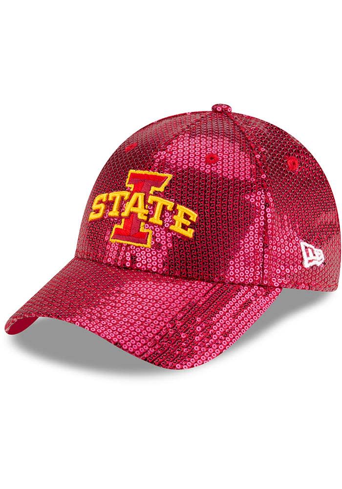 Iowa State Cyclones New Era Womens MAROON Womens Sequin  display picture 2
