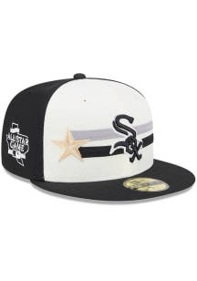 New Era Chicago White Sox Mens Black 2024 All-Star Game Workout 59FIFTY Fitted Hat