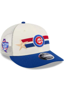 New Era Chicago Cubs 2024 All-Star Game Workout LP9FIFTY Adjustable Hat - White
